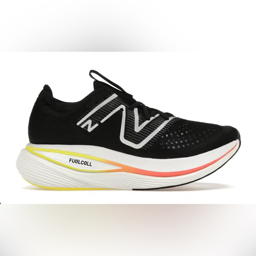 New Balance Black and White Athletic Sneakers